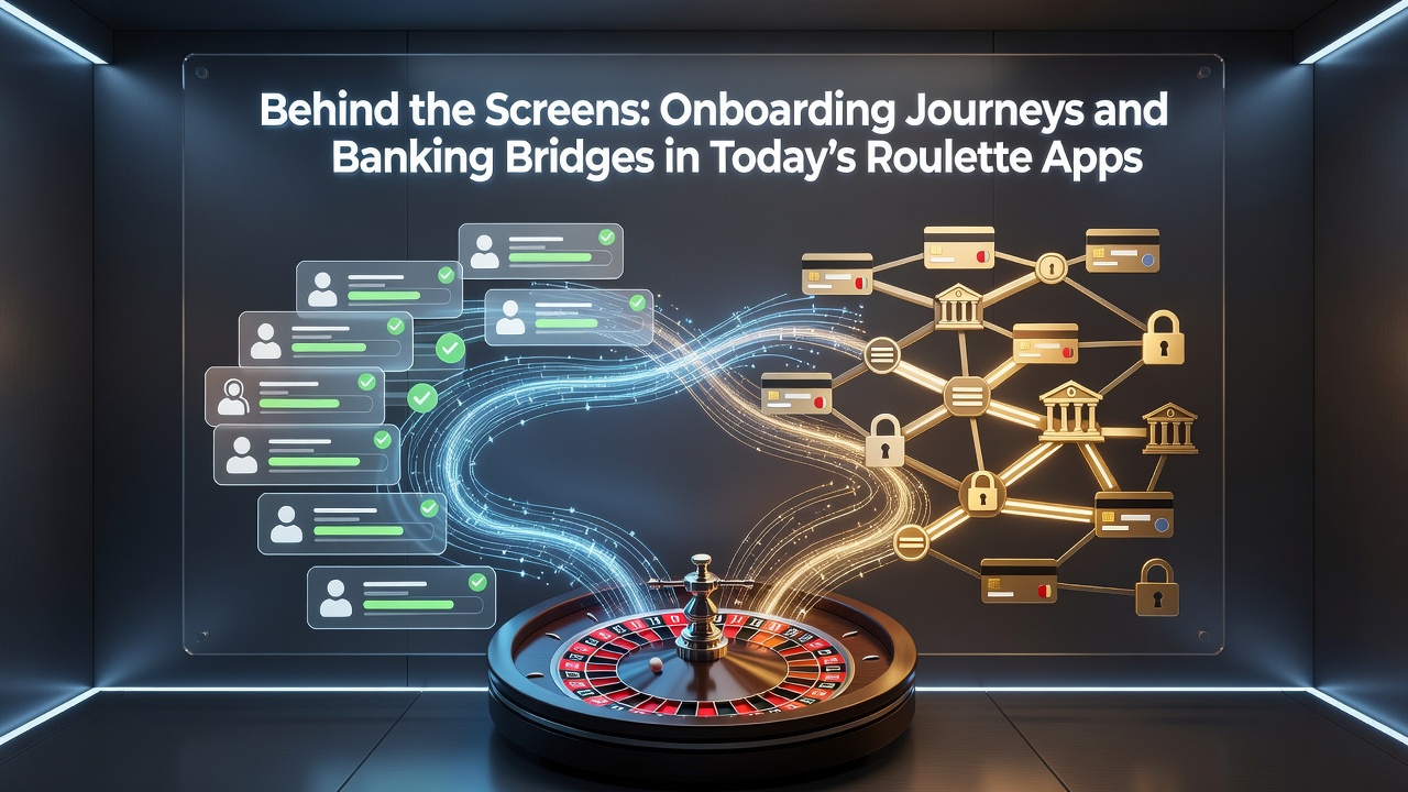 Diagram illustrating secure payment flow between a mobile banking app and a roulette platform with encrypted data pathways