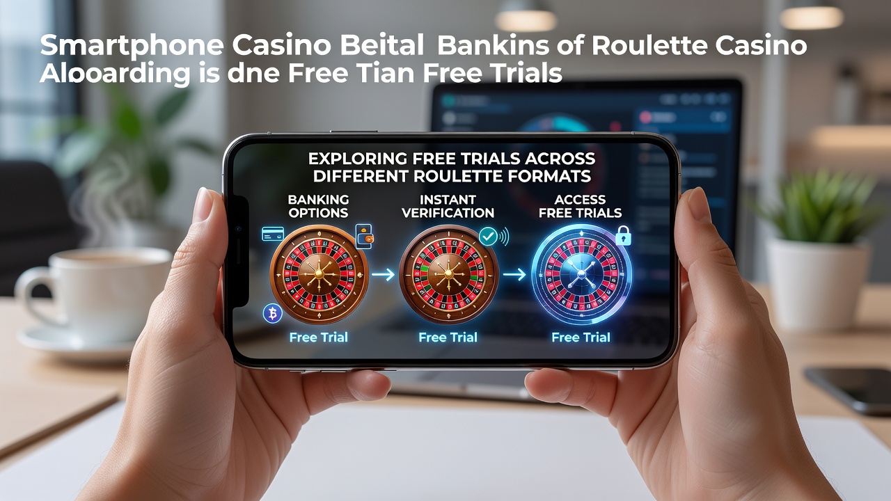 Banking options supporting rapid onboarding for mobile roulette free trials