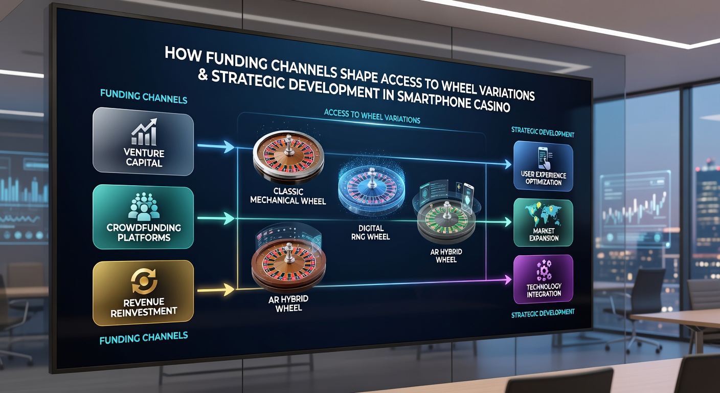 Diagram illustrating payment channels linking to expanded roulette options and strategy features on mobile devices