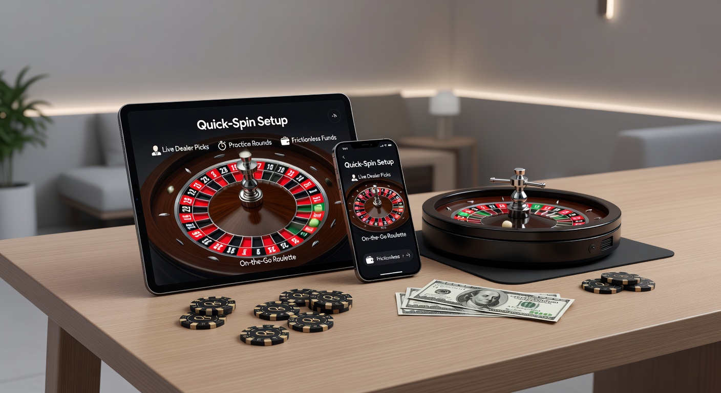 Close-up of mobile app demo mode with practice roulette wheel and bet options for skill-building