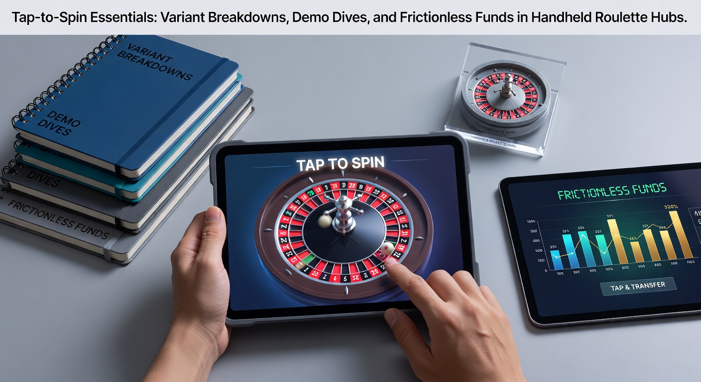 Vibrant mobile roulette app interface showing a spinning wheel with tap controls and deposit options on a smartphone screen